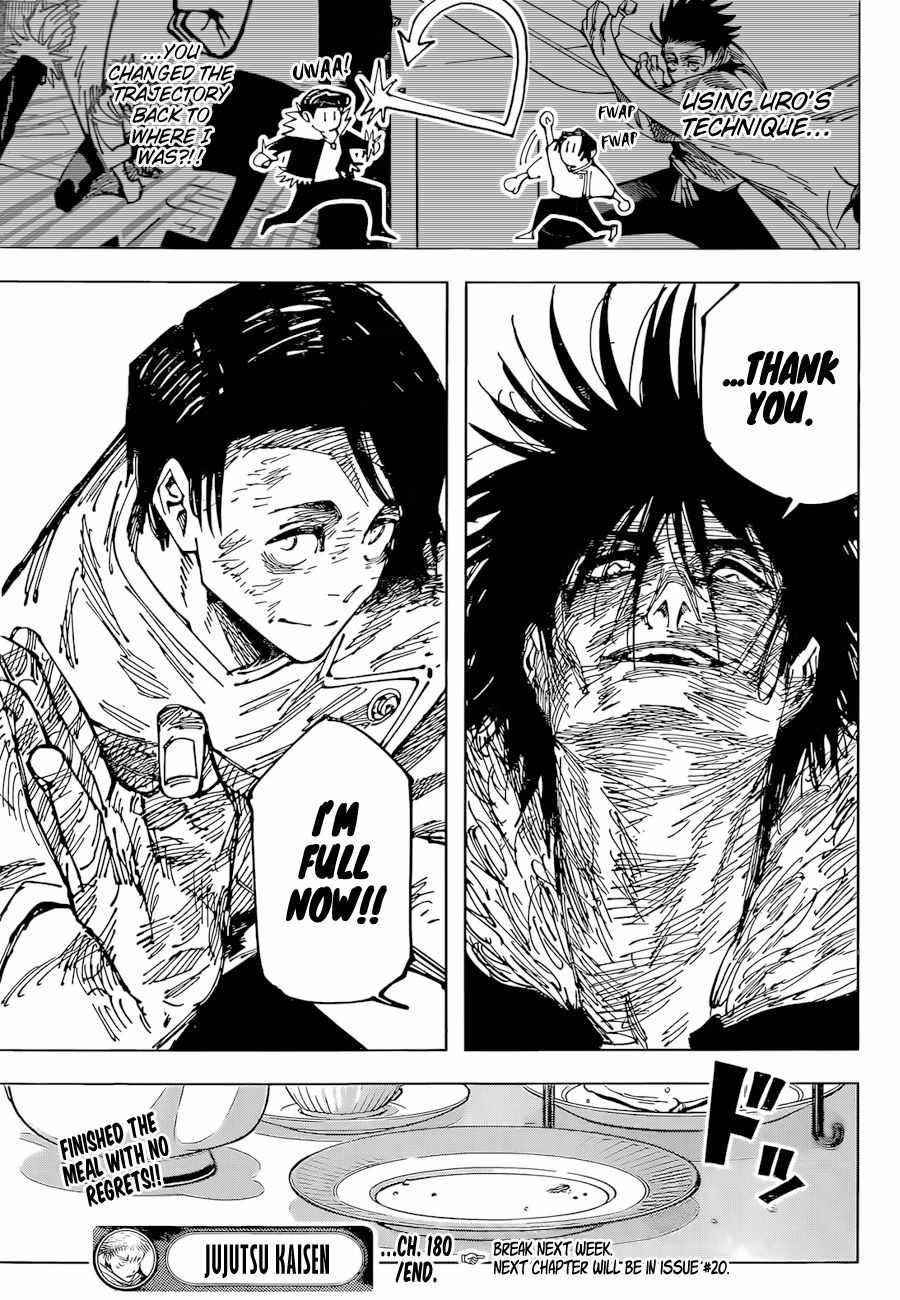 Jujutsu Kaisen Chapter 180 image 16